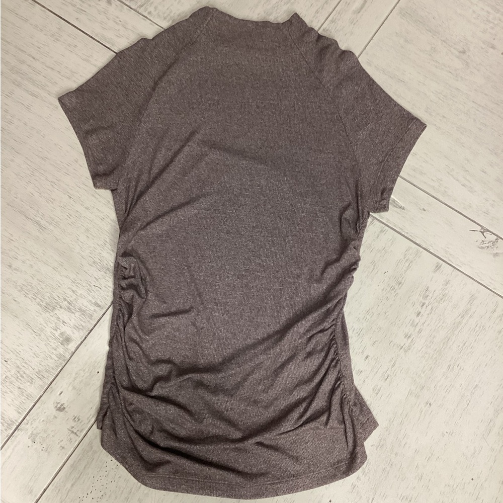 Heather Eggplant top